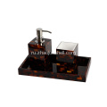 Brown Pen Shell Bathroom Amenity Sets for Wholesale